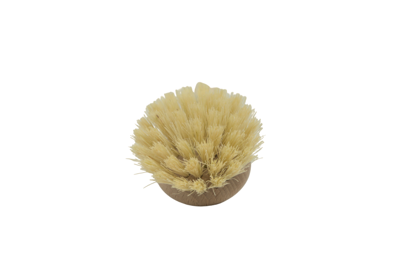 Buchenholz- Spülbürste mit austauschbarem Kopf