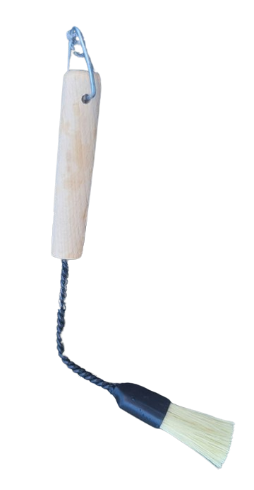 Espressomaschinen-Pinsel mit Buchenholzgriff und Fibre-Borsten